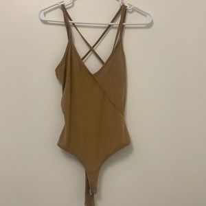 Nude tight top